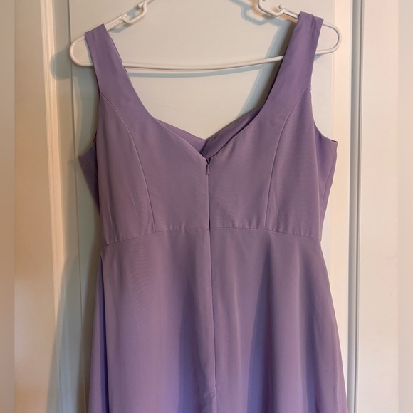 Revelry Bridesmaid Amethyst Formal Prom Dress - Picture 5 of 13